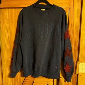 Vintage Auburn Universityersity Sweatshirt with stars